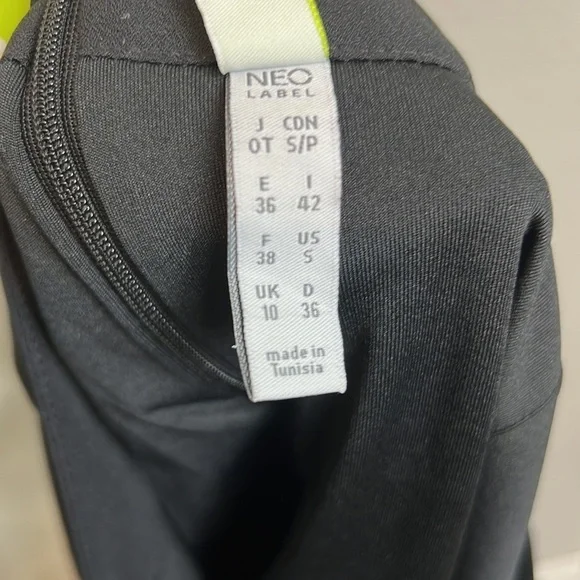 NWT Adidas NEO Skater Skirt Black Mini Tennis Athleisure Athletic - Picture 7 of 10